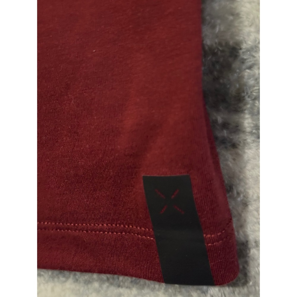 Ten Thousand The Durable Shirt TTKT011 Mens Large Maroon Burgundy Training Tee - Picture 6 of 7